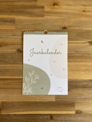 Jaarkalender Vrolijk | Pastel