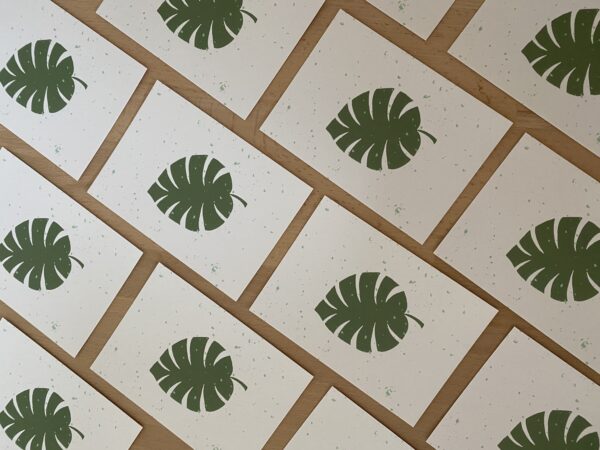 Blad aan de muur